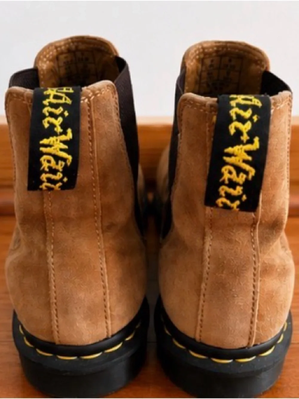 Dr. Martens Tan Brown Suede Chukka Boots